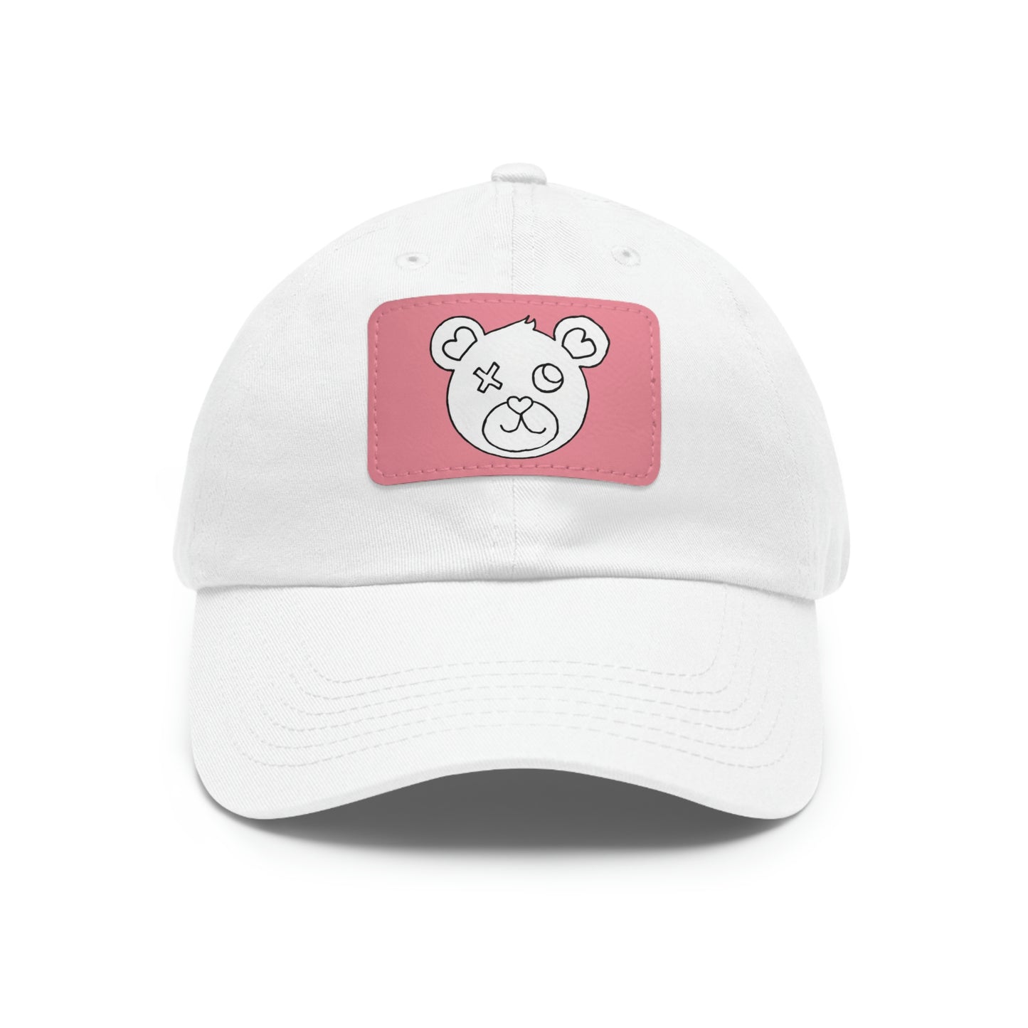 Jk LoVE Bear (Dad) Hat with Leather Patch