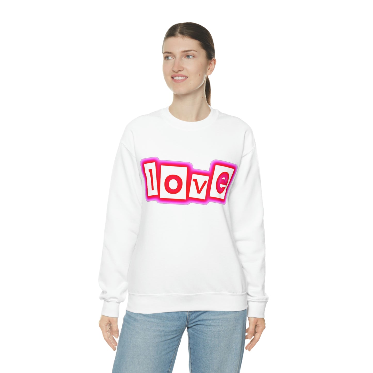 Jk lOVE (Unisex) Heavy Blend™ Crewneck Sweatshirt