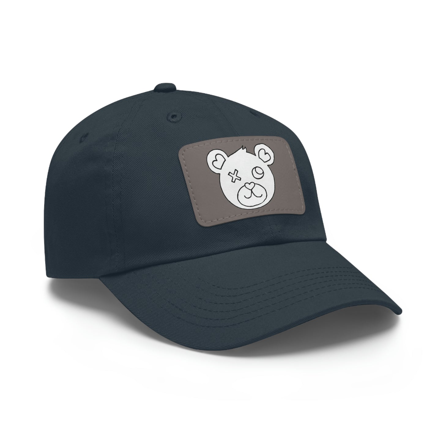 Jk LoVE Bear (Dad) Hat with Leather Patch