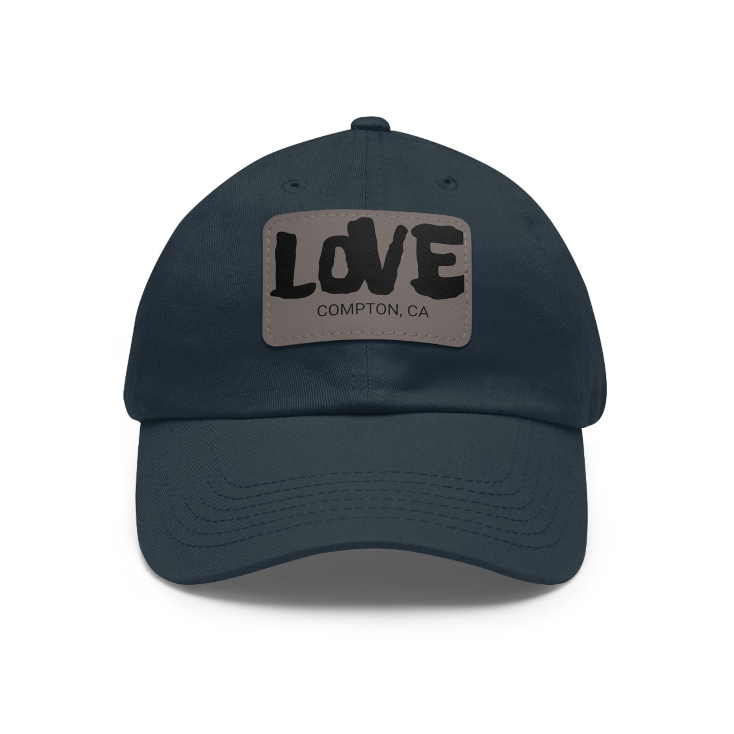 Jk LOVE (Dad) Hat with Leather Patch