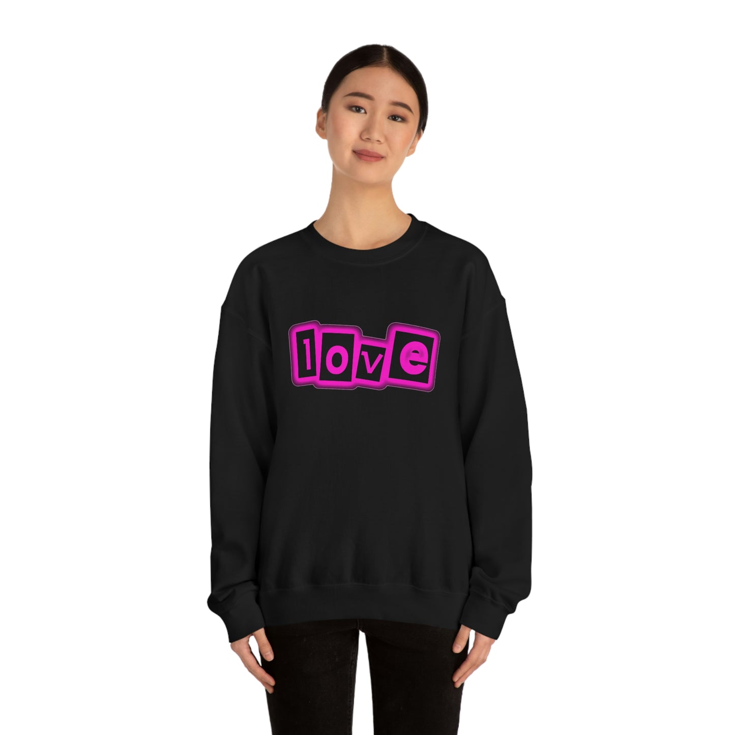 lOVE (Unisex) Heavy Blend™ Crewneck Sweatshirt