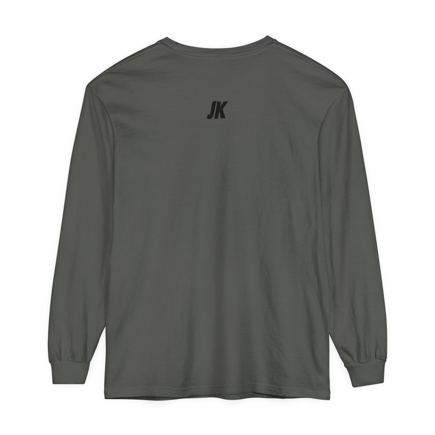 Jk PaPa Bear  - Unisex Garment-dyed Long Sleeve T-Shirt