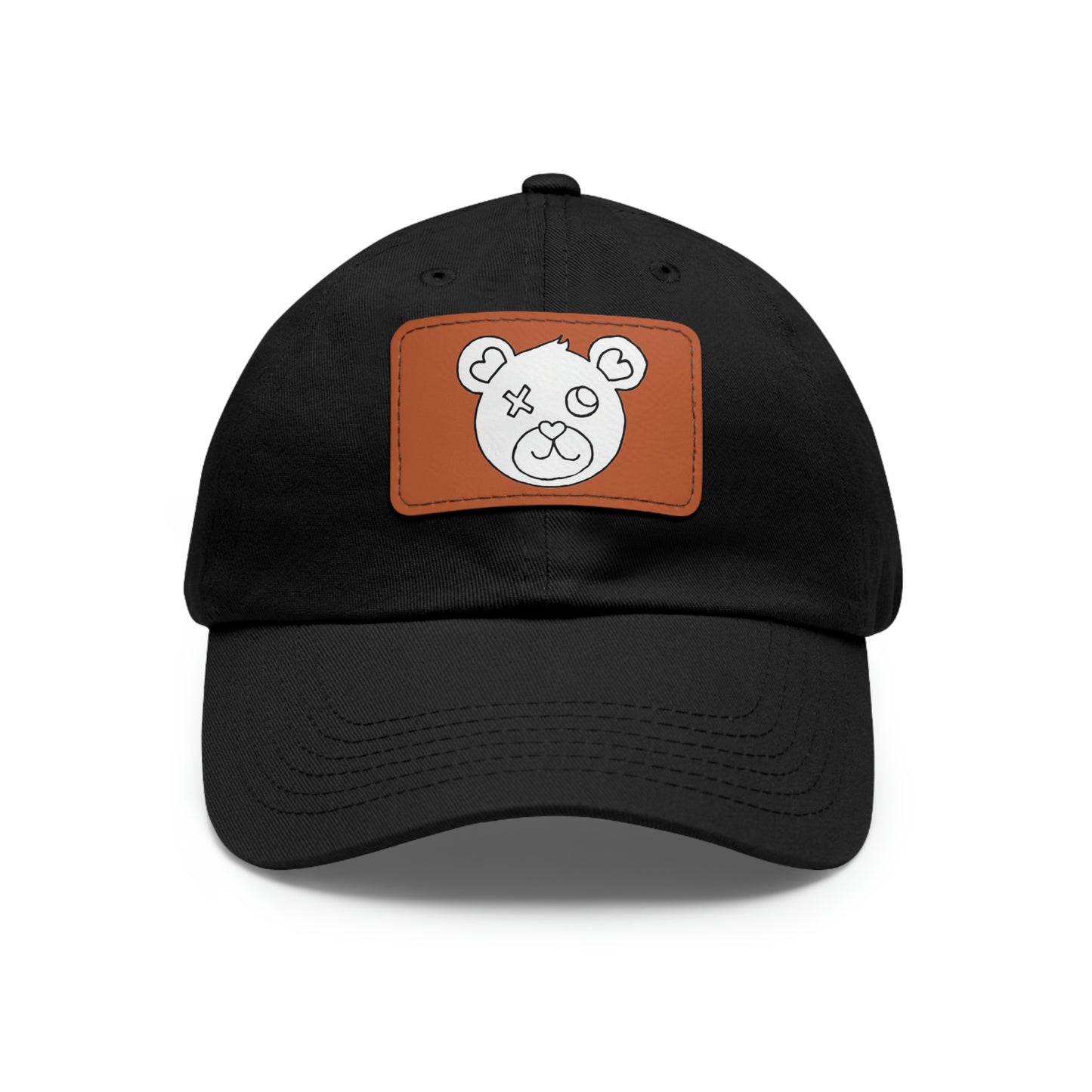 Jk LoVE Bear (Dad) Hat with Leather Patch