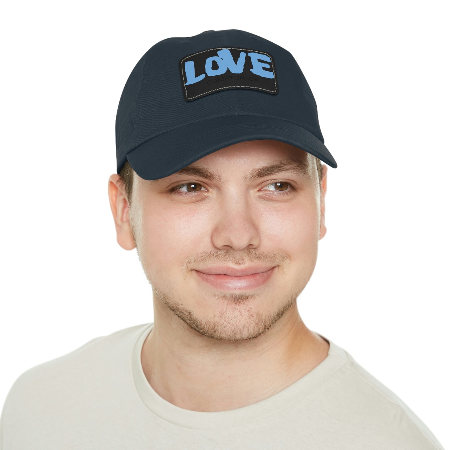 Jk LOVE (Dad) Hat with Leather Patch