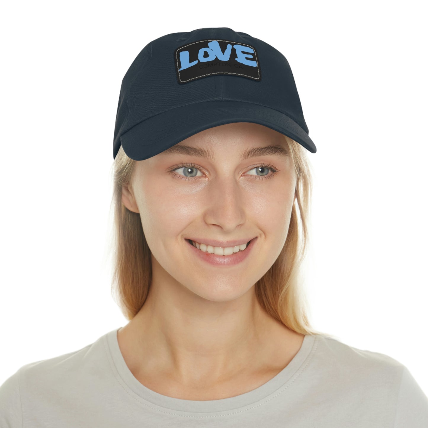 Jk LOVE (Dad) Hat with Leather Patch