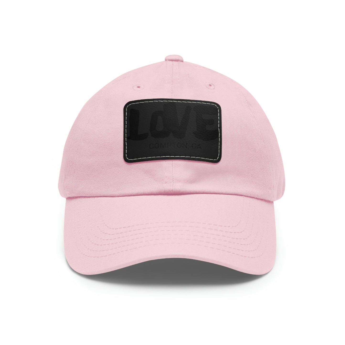 Jk LOVE (Dad) Hat with Leather Patch