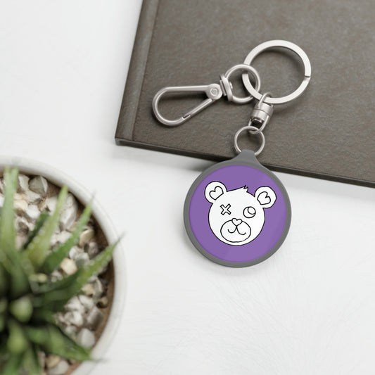 Jk - L🤍VE Bear Keyring Tag