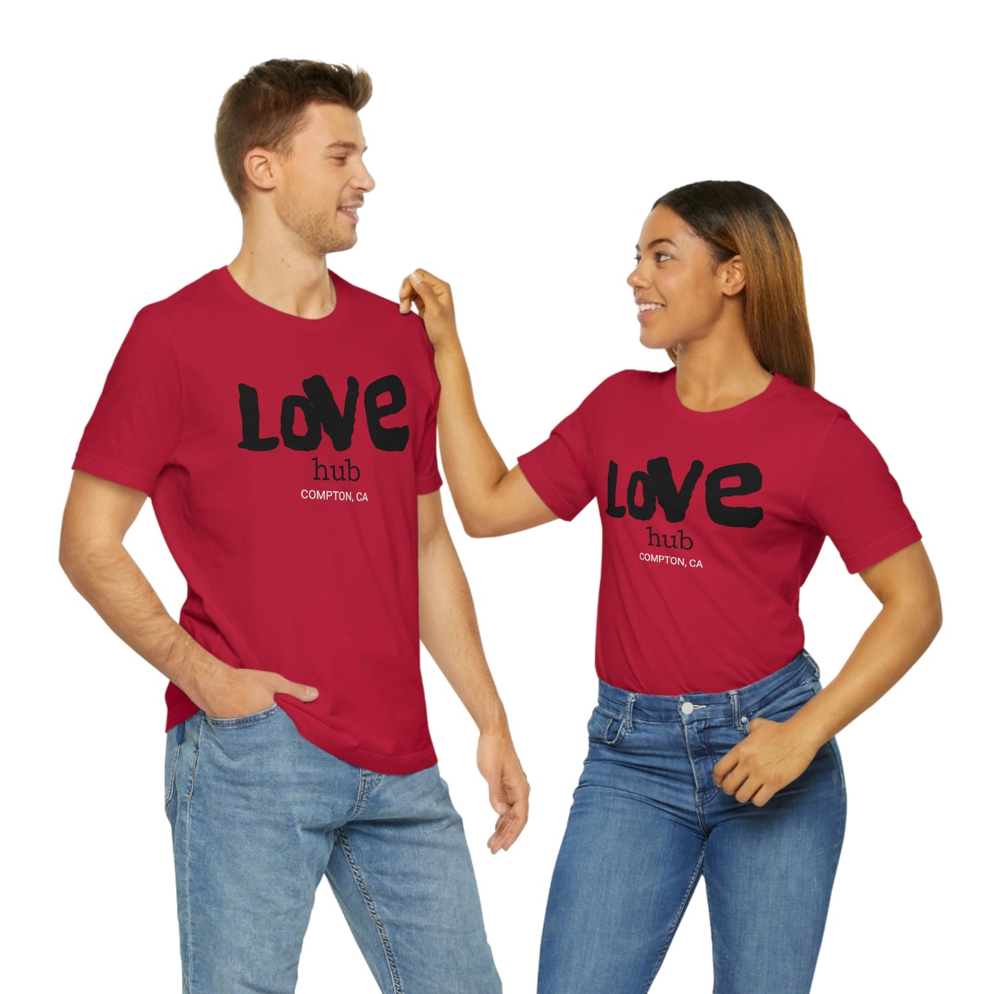 Jk LOVE  Unisex Jersey Short Sleeve Tee