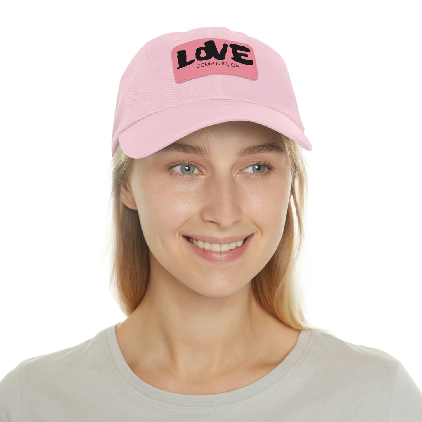 Jk LOVE (Dad) Hat with Leather Patch