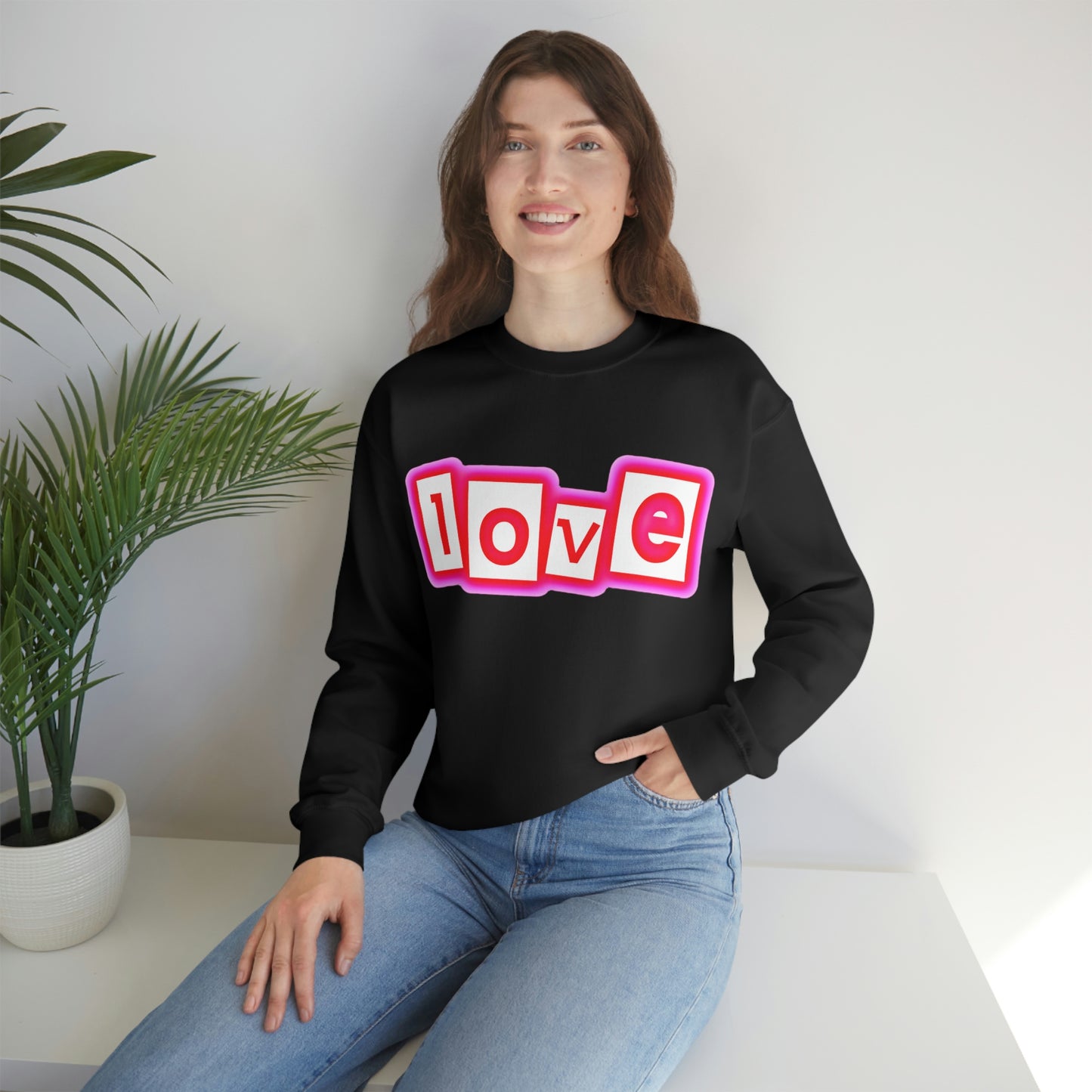 Jk lOVE (Unisex) Heavy Blend™ Crewneck Sweatshirt