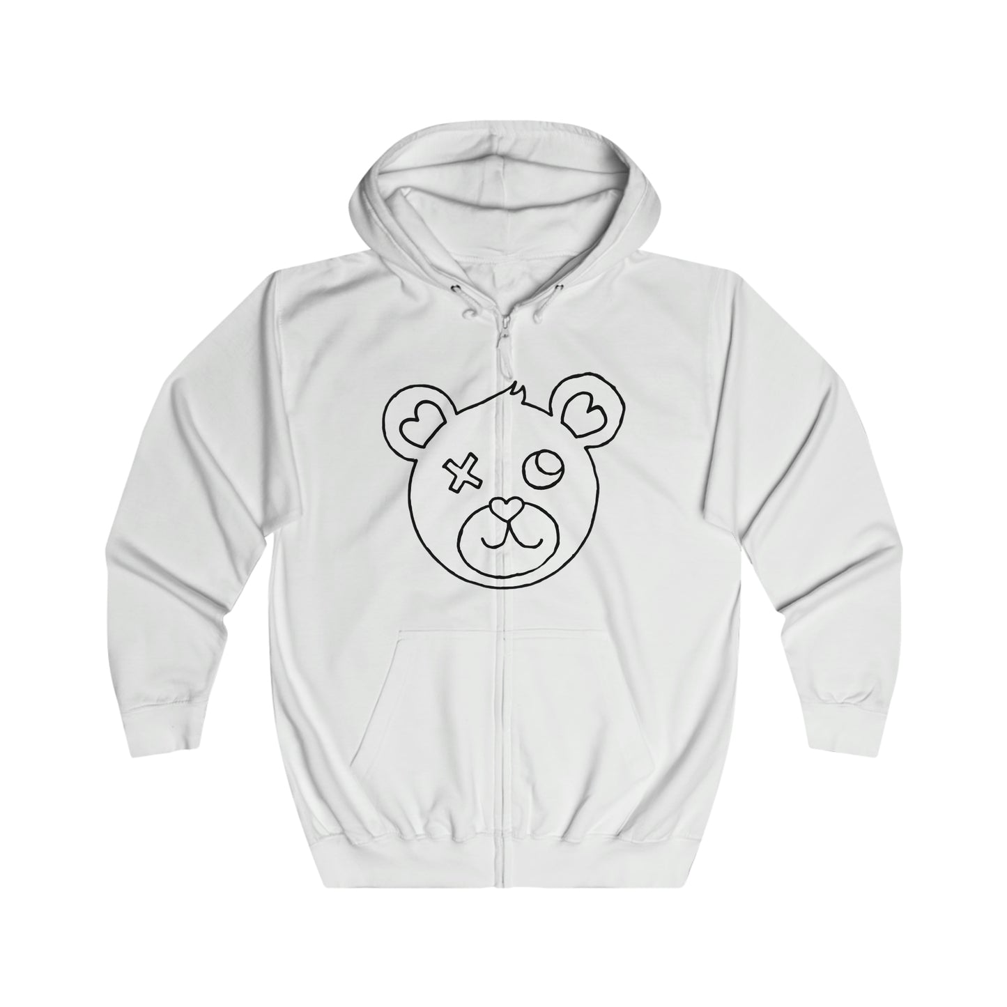 LoVE Bear (Unisex) Full Zip Hoodie