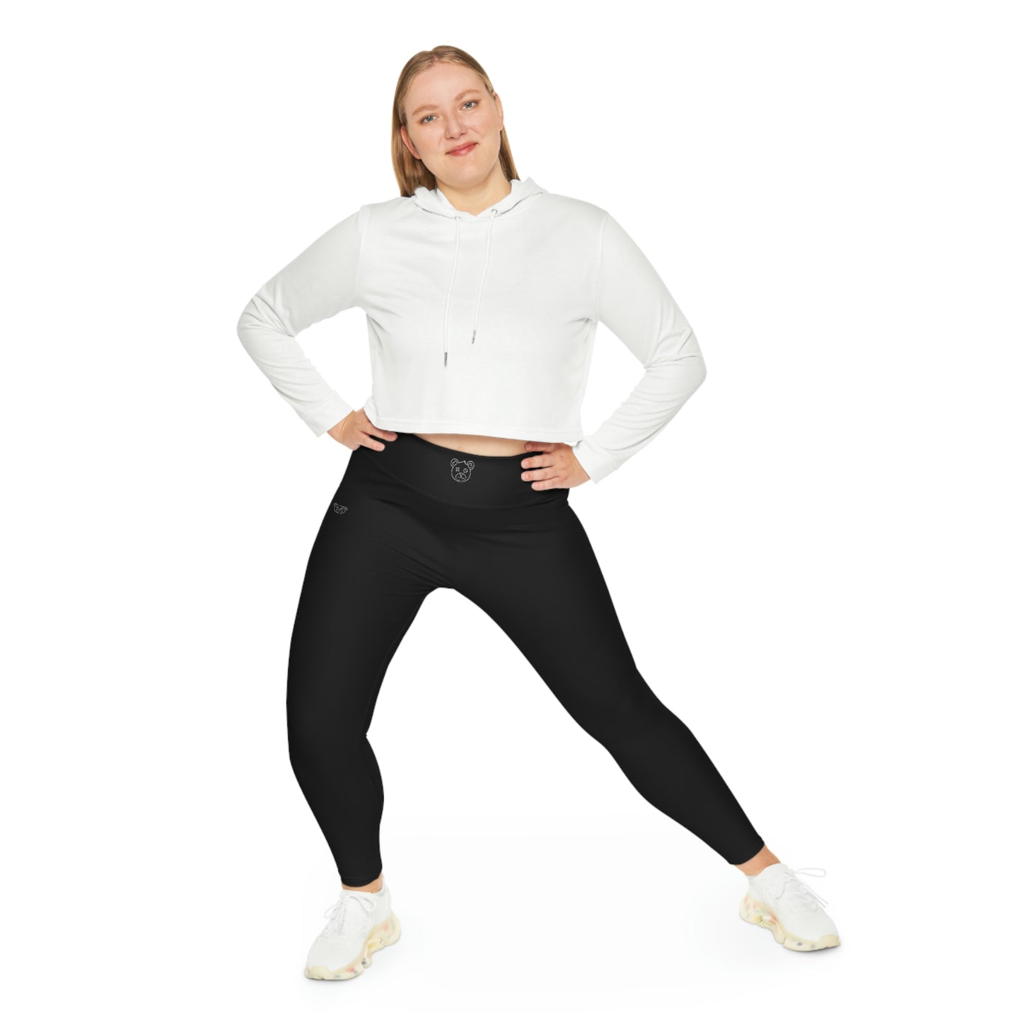 Jk FIT 🖤 - Plus Size Leggings (Black) 3x-6x