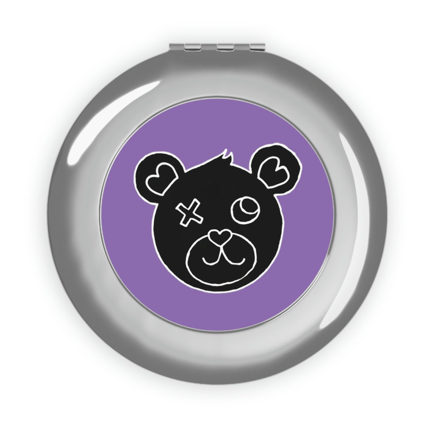 Jk L💜VE Bear - Compact Travel Mirror