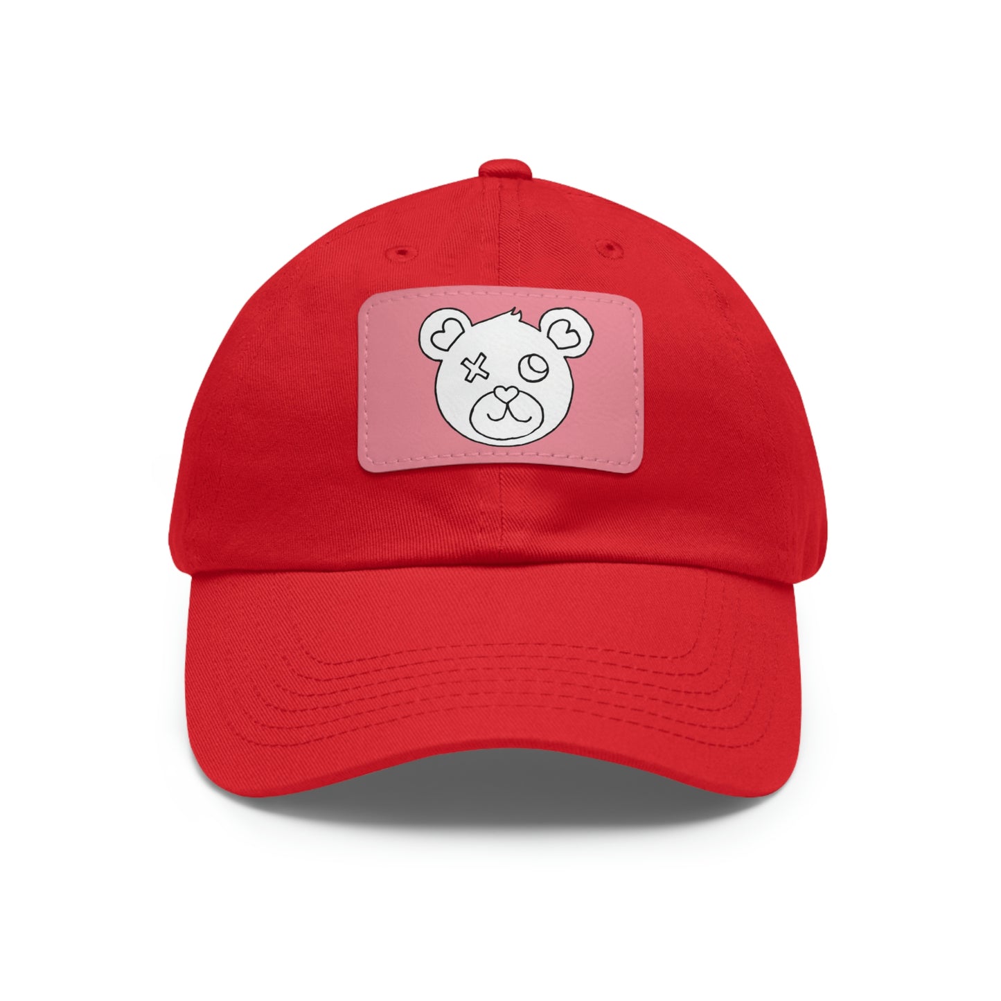 Jk LoVE Bear (Dad) Hat with Leather Patch