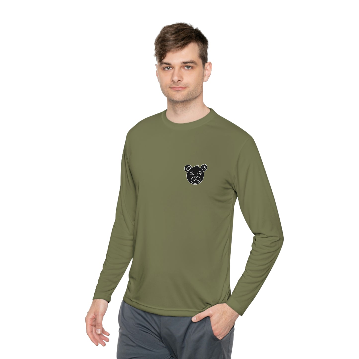 Jk LoVE Bear  Long Sleeve Tee  xs-4xl